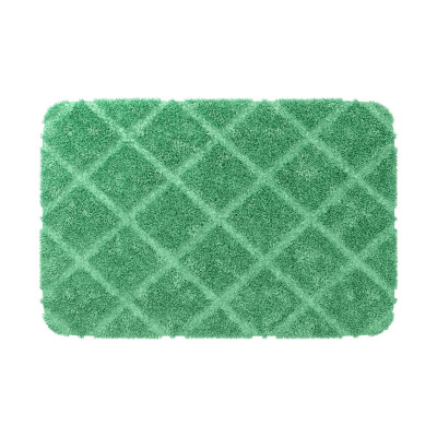 Коврик для ванной зеленый 90x60см WasserKRAFT Lippe BM-6516