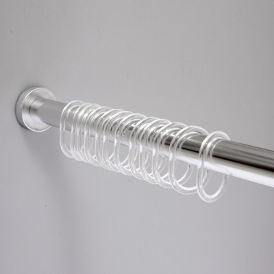 Карниз для ванной 110-200см хром WasserKRAFT Dinkel SC-461120