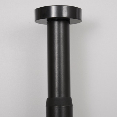 Карниз для ванной 110-200см черный WasserKRAFT Elbe SC-721121