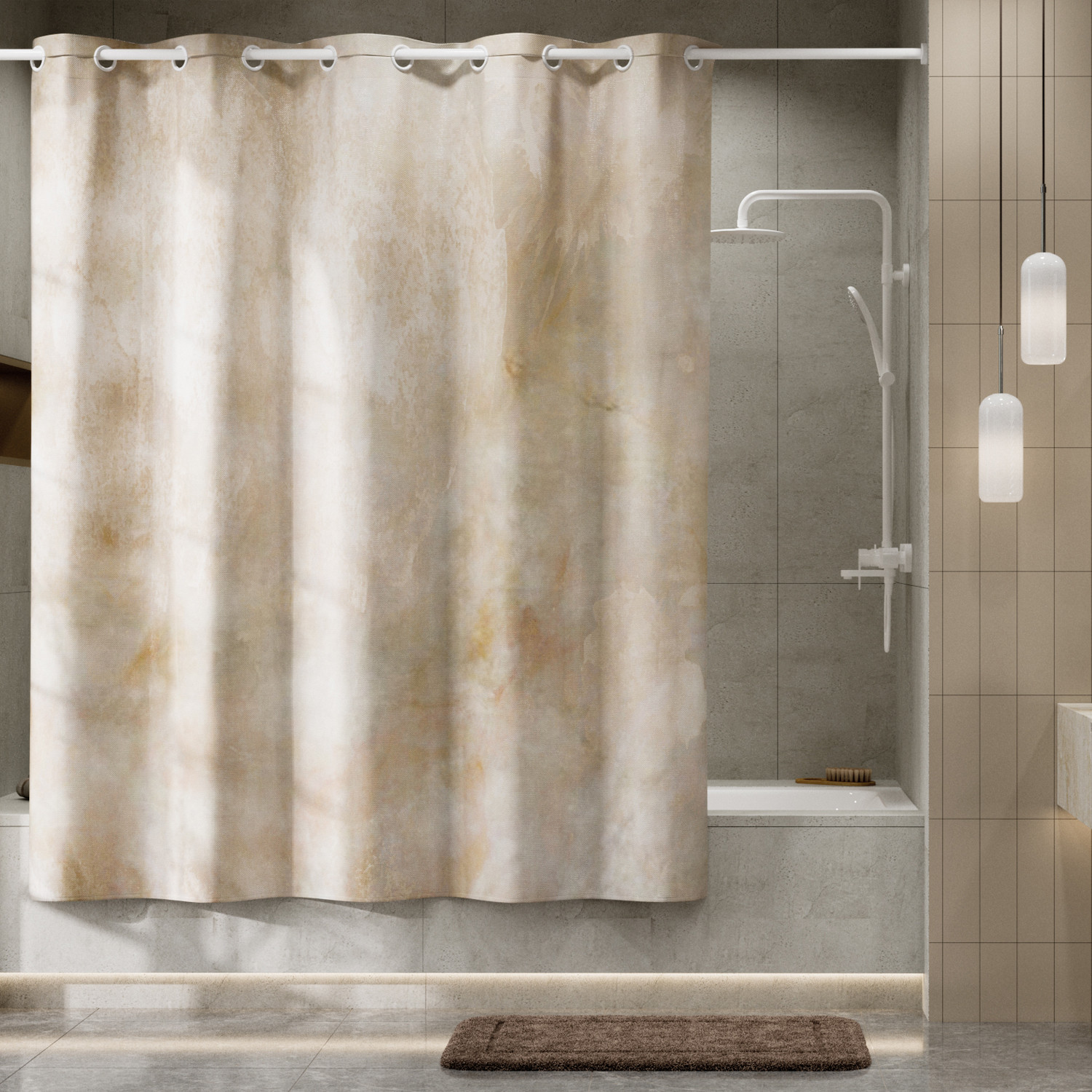 Шторка для ванной WasserKRAFT Aland SC-85104