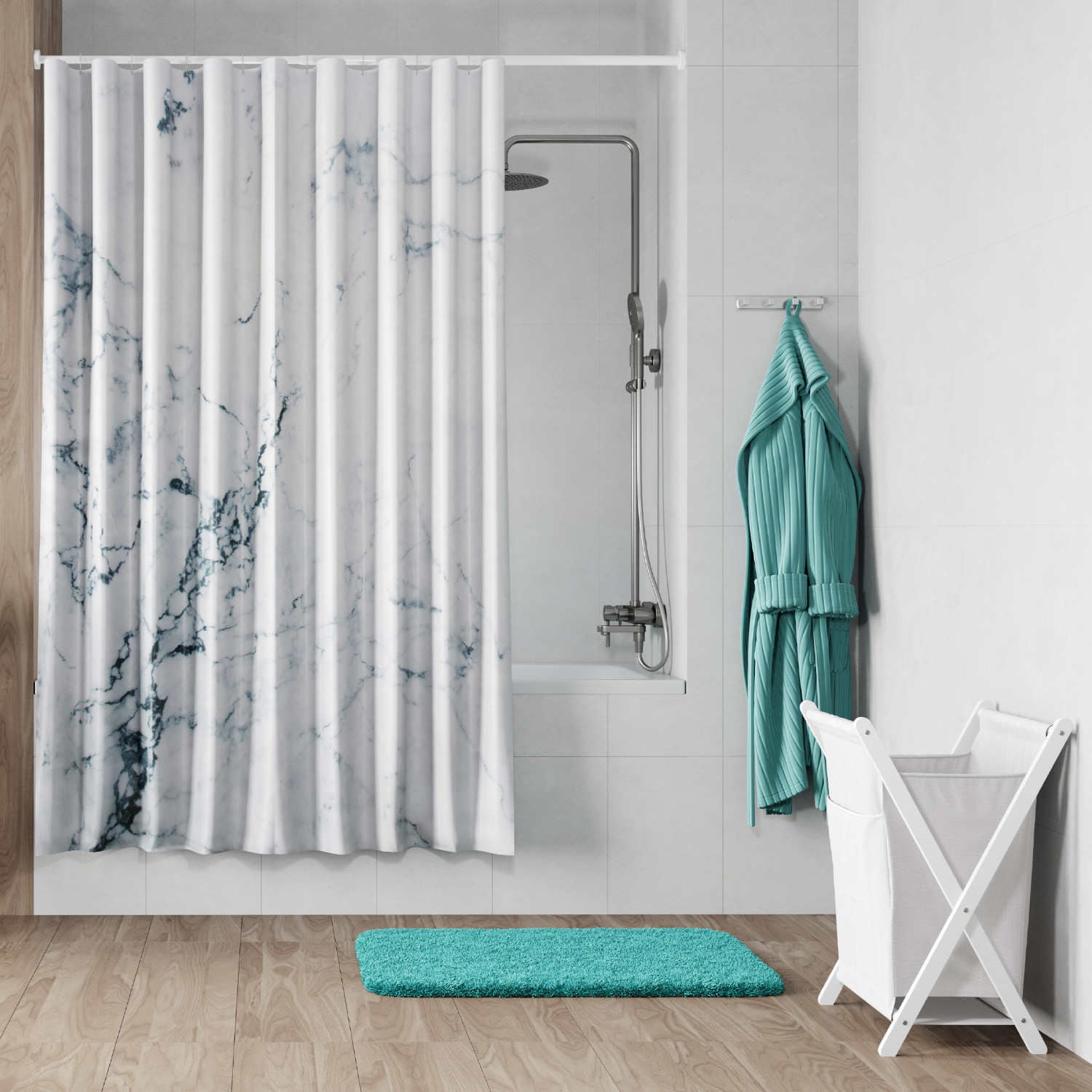 Шторка для ванной WasserKRAFT Aland SC-85102