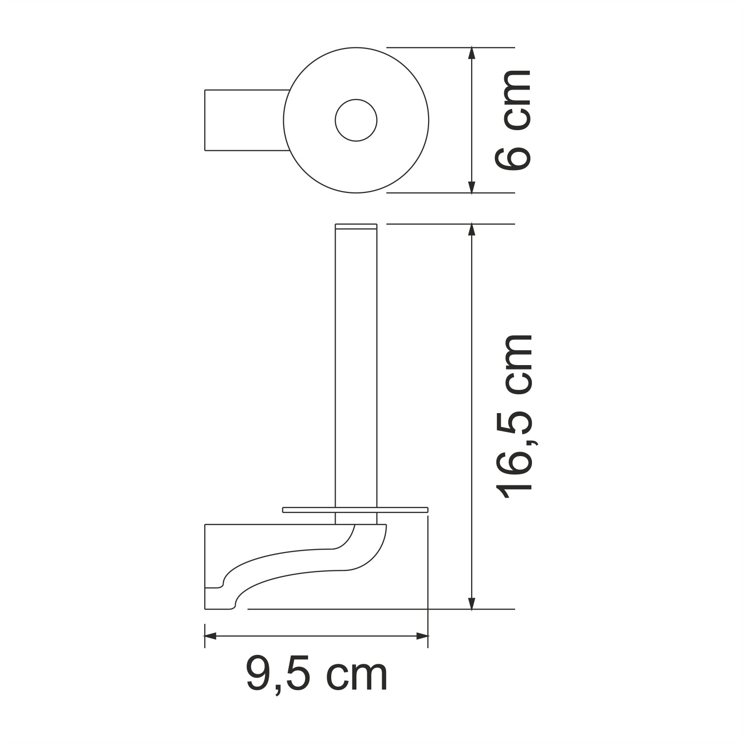 Держатель туалетной бумаги хром WasserKRAFT Kammel K-8397