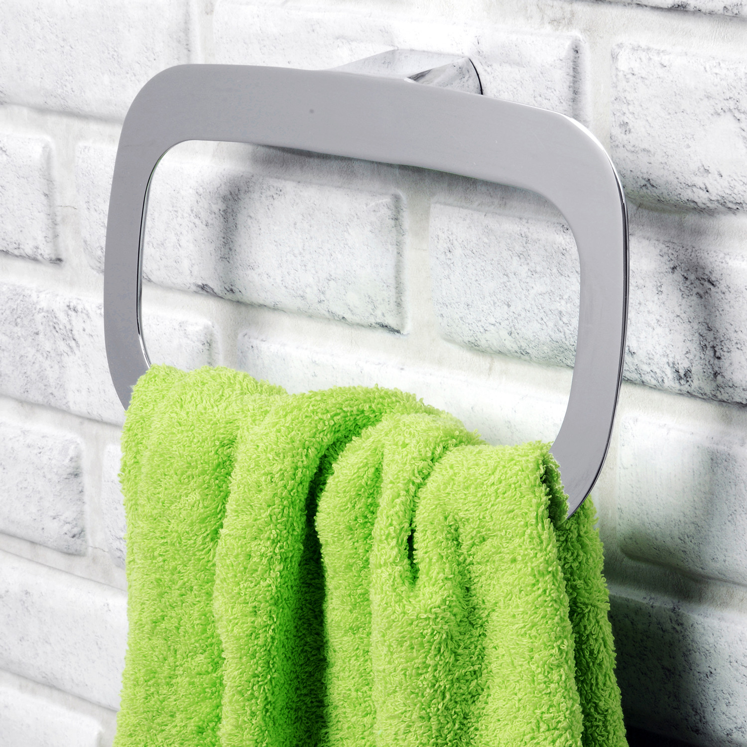 Держатель полотенец кольцо хром WasserKRAFT Kammel K-8360