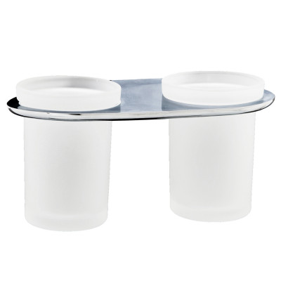 Подстаканник двойной хром WasserKRAFT Kammel K-8328D