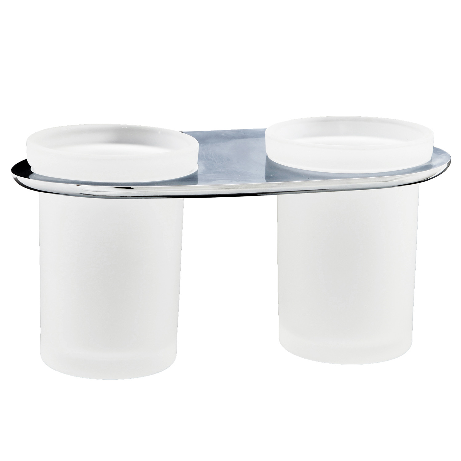 Подстаканник двойной хром WasserKRAFT Kammel K-8328D