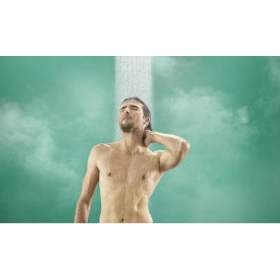 Термостат для ванны Hansgrohe ShowerTablet Select 400 для внешней установки, матовый черный, 24340670