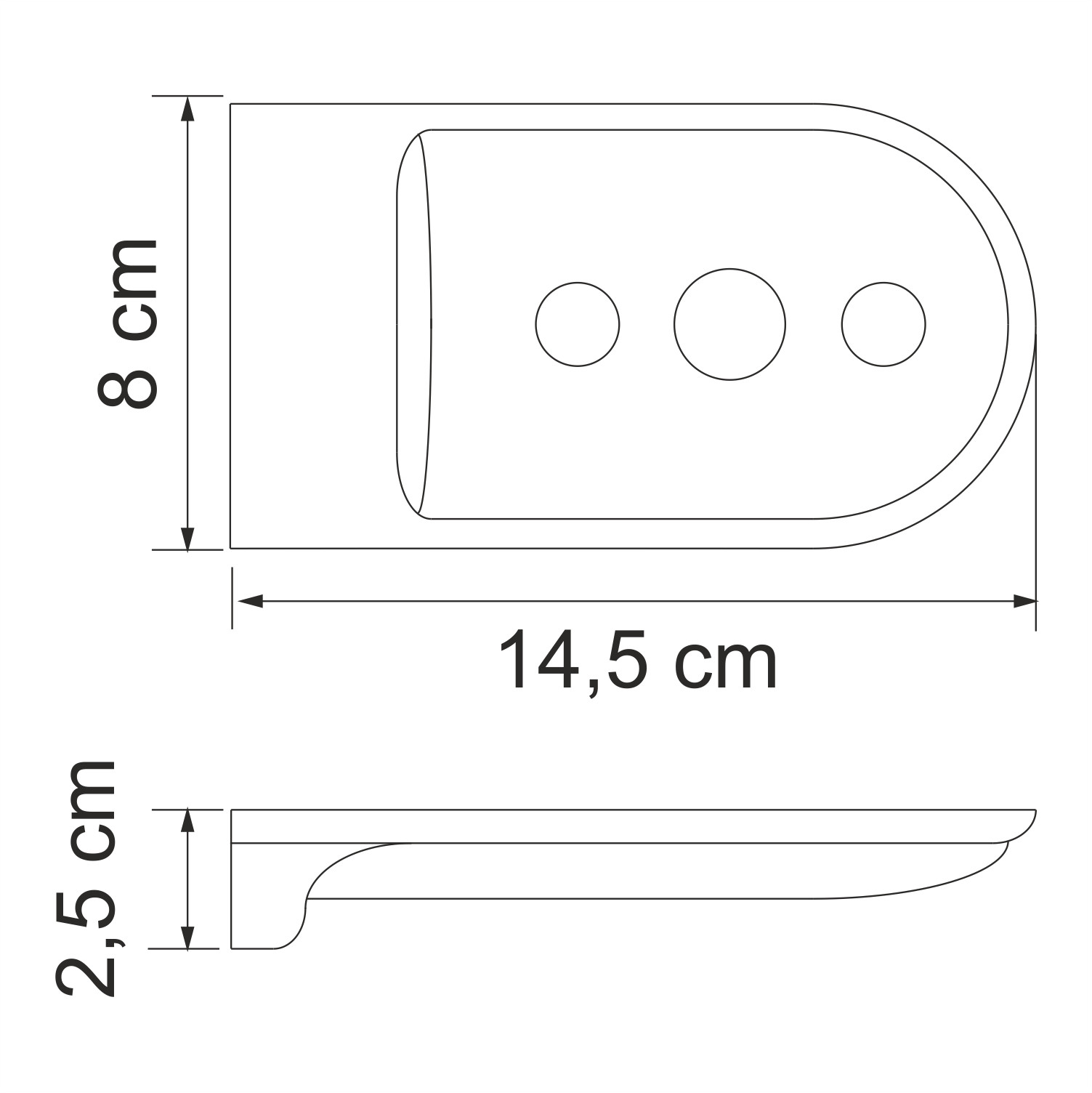 Мыльница-решетка белый WasserKRAFT Kammel K-8369W
