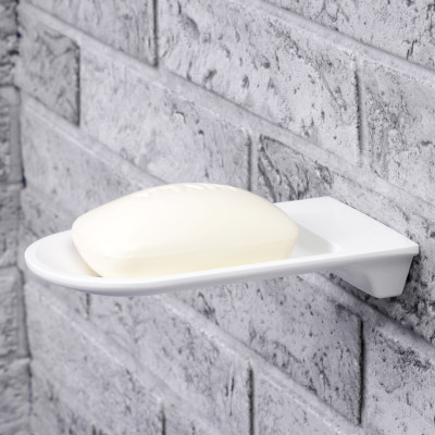 Мыльница-решетка белый WasserKRAFT Kammel K-8369W