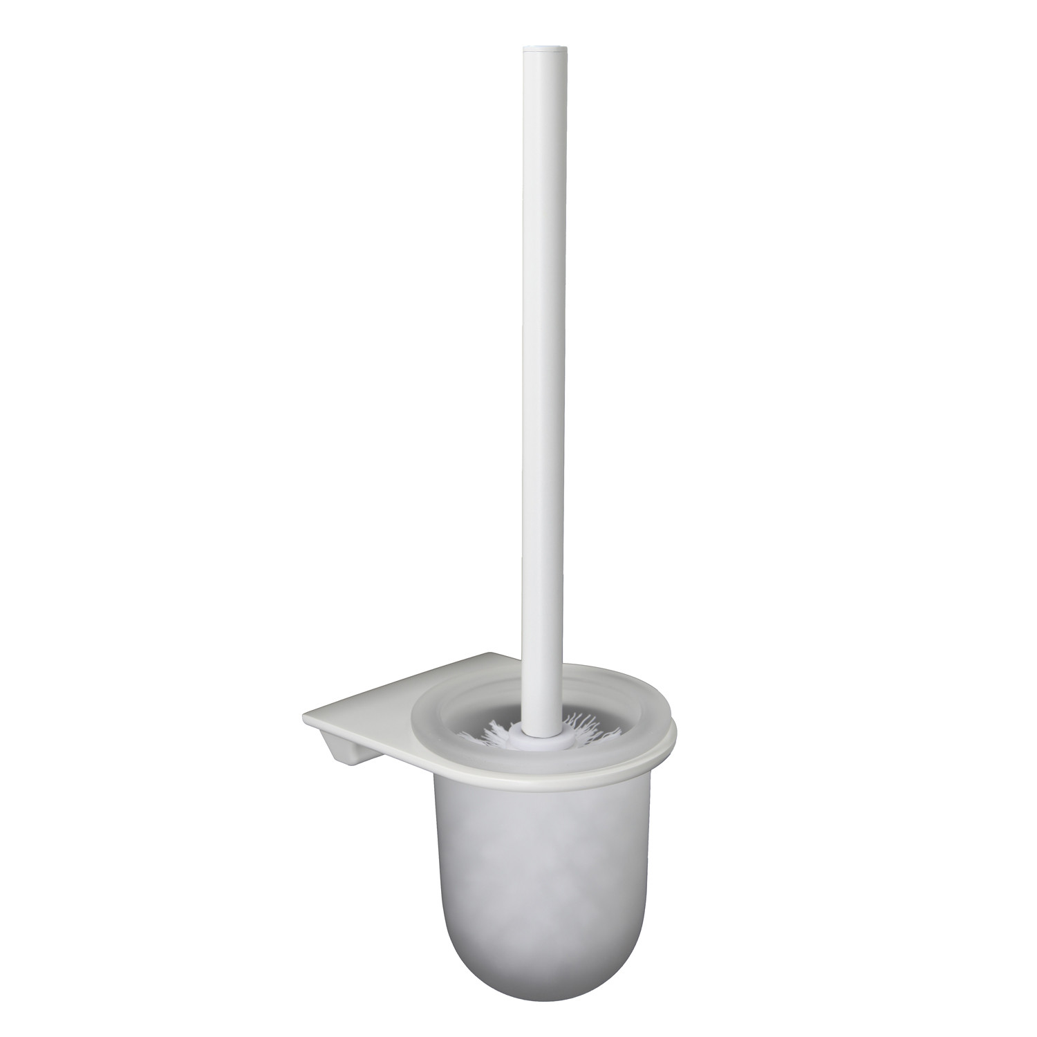 Щетка для унитаза подвесная белая WasserKRAFT Kammel K-8327W