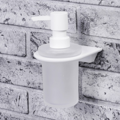 Дозатор для жидкого мыла белый WasserKRAFT Kammel K-8399W