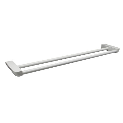 Держатель полотенец двойной белый WasserKRAFT Kammel K-8340W
