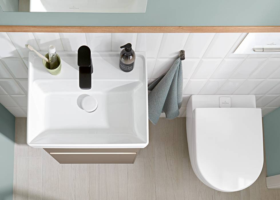 Унитаз подвесной Villeroy&Boch Subway 2.0, с открытым смывным краем, с ViFresh, Альпийский белый, Ceramic Plus, 5614A1R1