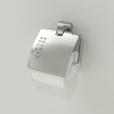 Держатель туалетной бумаги хром WasserKRAFT Rhin K-8725