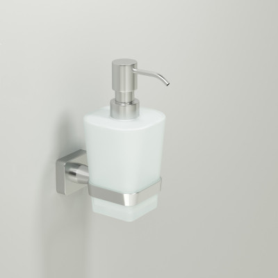 Дозатор для жидкого мыла хром WasserKRAFT Rhin K-8799