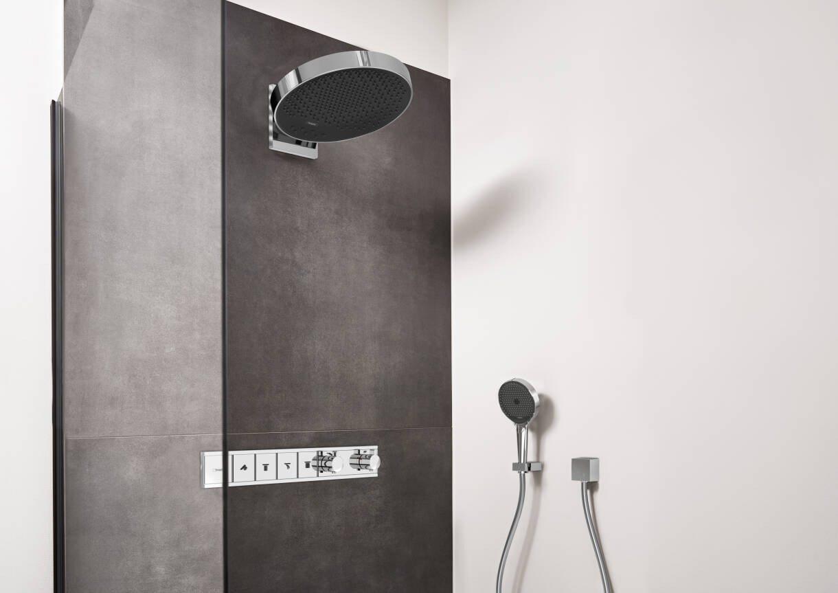 Термостат скрытого монтажа золото Hansgrohe 15382990