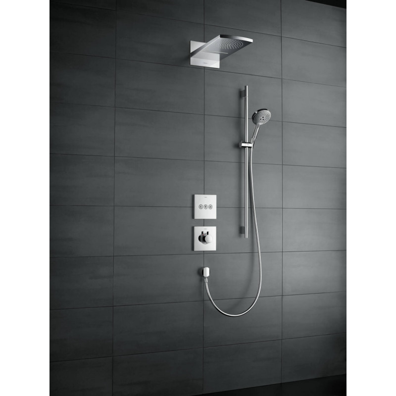 Термостат HighFlow Hansgrohe ShowerSelect скрытой установки, полированное золото, 15760990