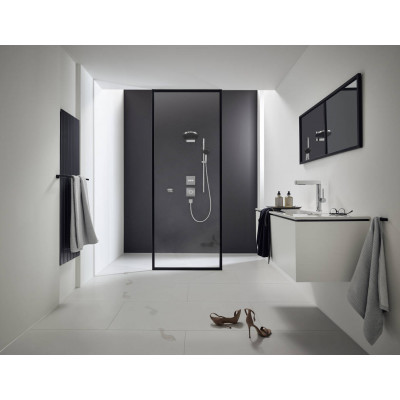 Вентиль скрытого монтажа для 3 потребителей Hansgrohe ShowerSelect полированное золото, 15764990