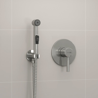 Встраиваемый комплект для биде со шлангом 150см WasserKRAFT Wern A04200