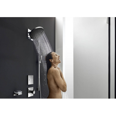 Вентиль скрытого монтажа для 3 потребителей Hansgrohe ShowerSelect брашированная бронза, 15764140