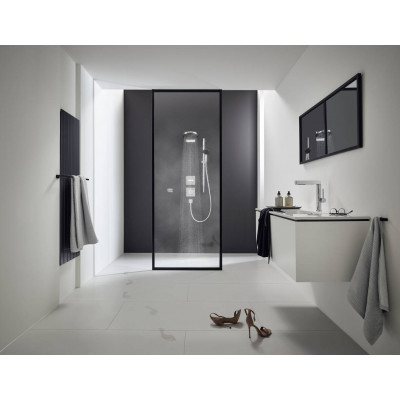 Вентиль скрытого монтажа для 3 потребителей Hansgrohe ShowerSelect брашированная бронза, 15764140