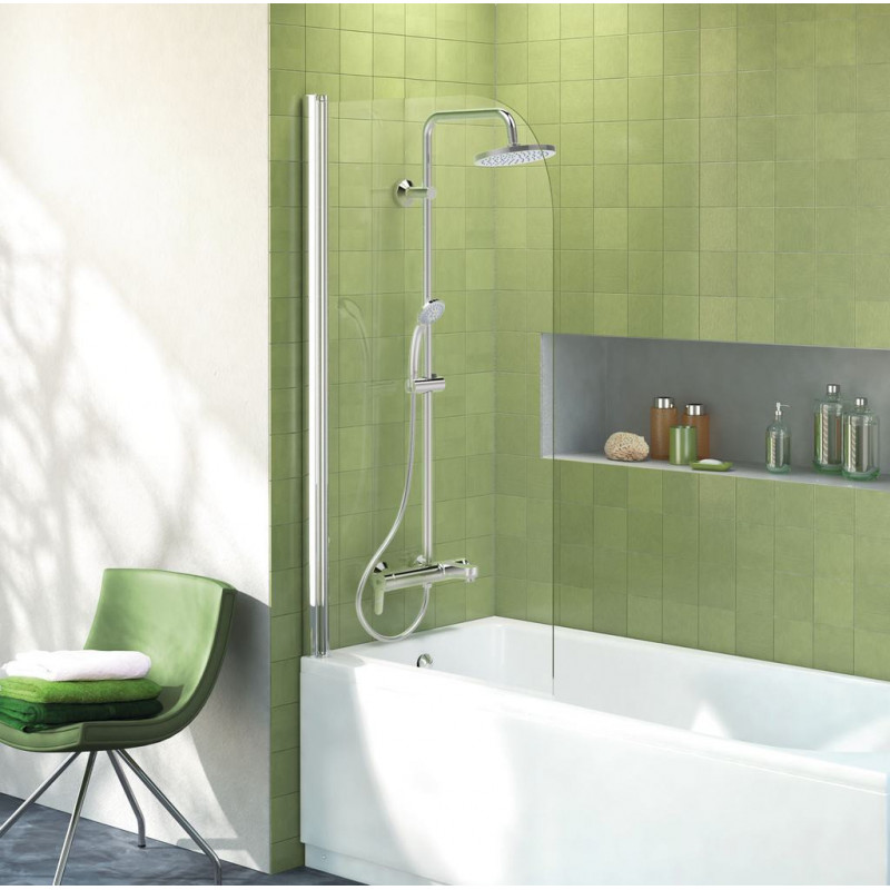 Душевая система Ideal Standard Idealrain Eco SL B1097AA с смесителем для ванны/душа Connect для ванны/душа, глянцевый хром