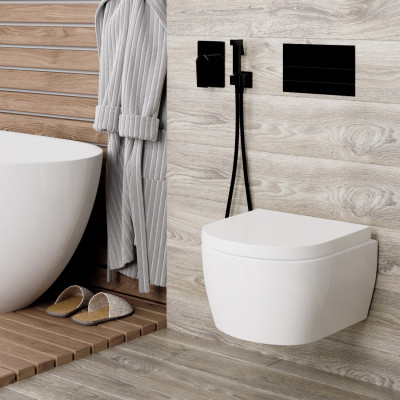 Встраиваемый комплект для биде со шлангом 150см WasserKRAFT Glan A66096