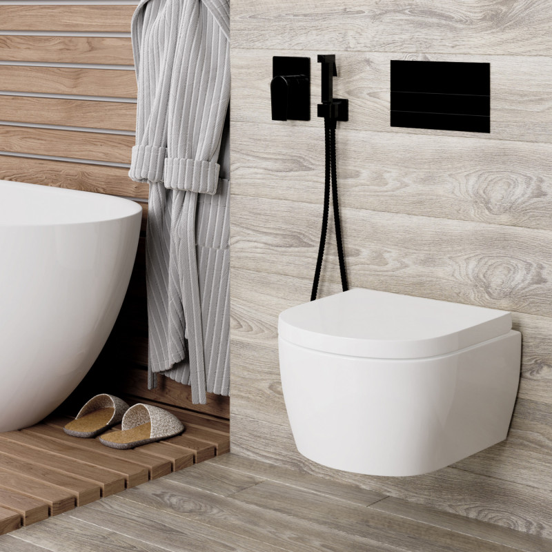 Встраиваемый комплект для биде со шлангом 150см WasserKRAFT Glan A66096