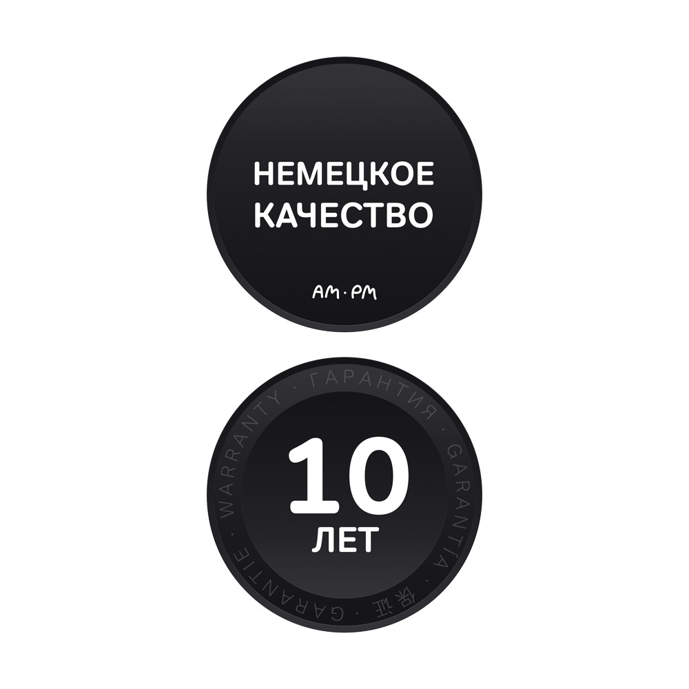 Смеситель с гигиеническим душем AM.PM Like черный матовый F0202622