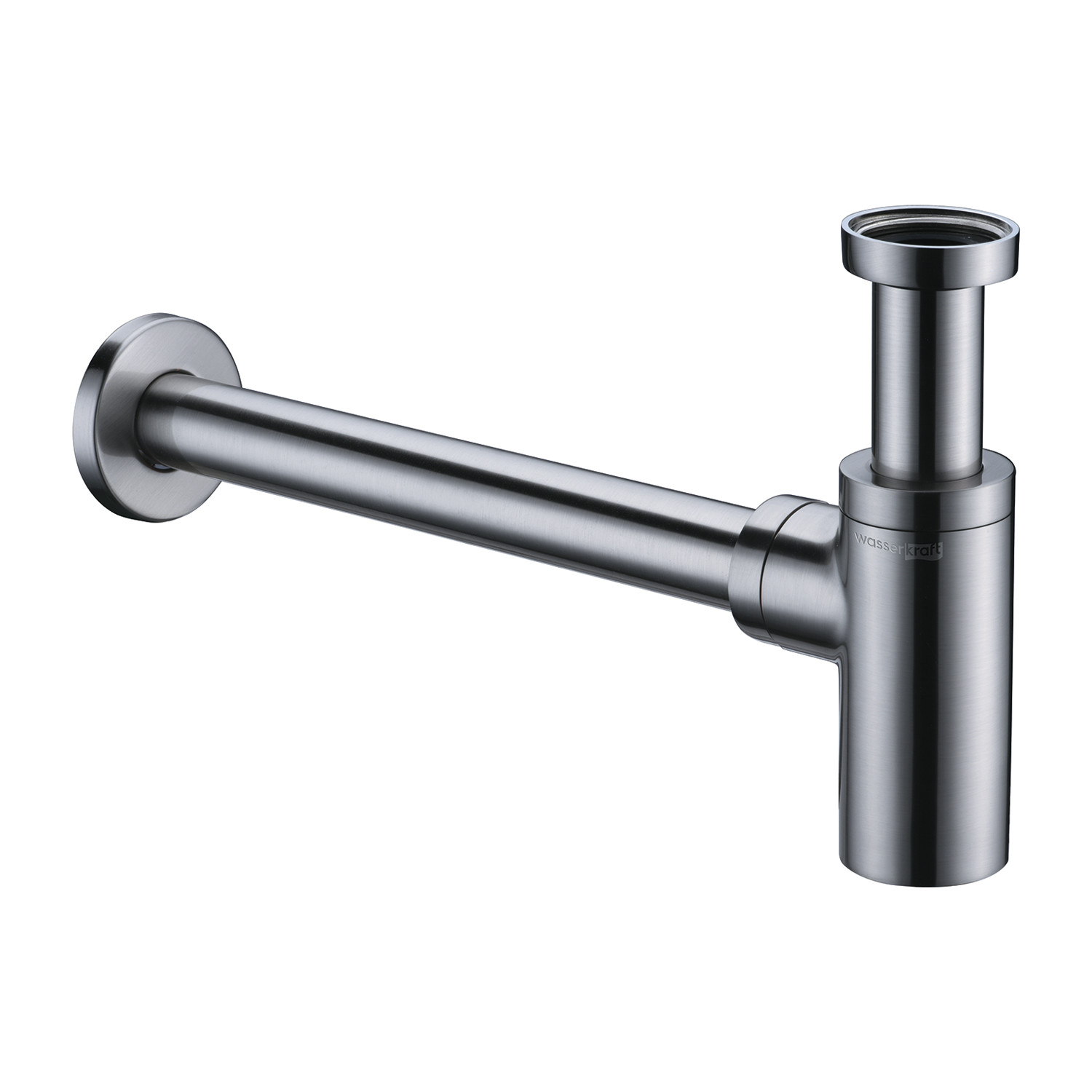 Сифон для раковины никель WasserKRAFT A093