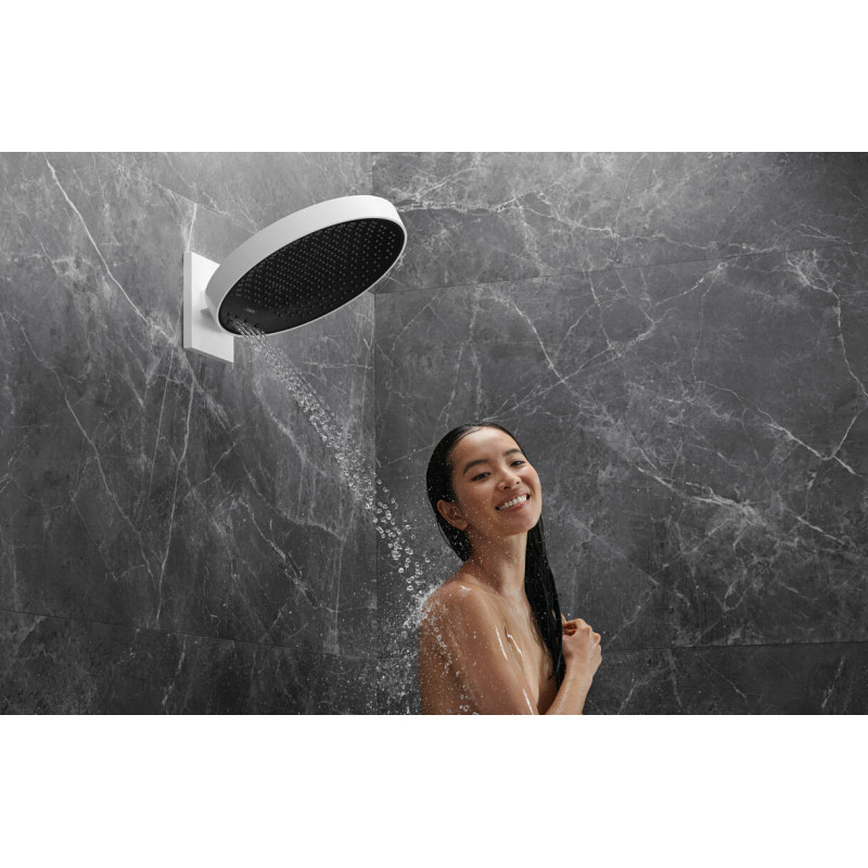Верхний душ Hansgrohe Rainfinity 360 3jet с настенным креплением, полированное золото, 26234990