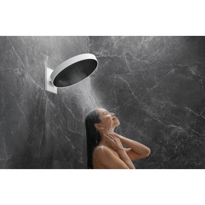 Верхний душ Hansgrohe Rainfinity 360 3jet с настенным креплением, полированное золото, 26234990