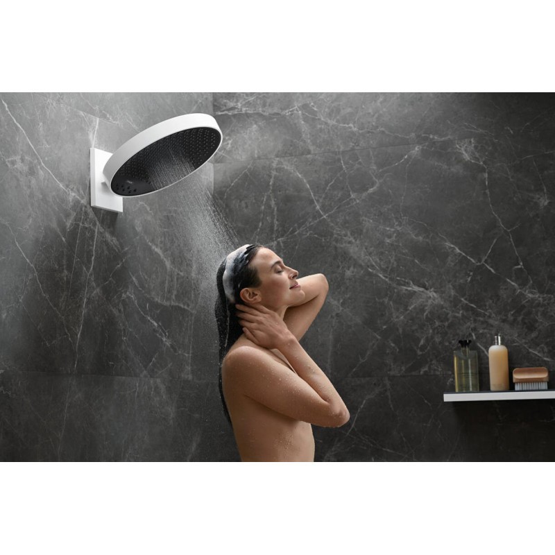 Верхний душ Hansgrohe Rainfinity 360 3jet с настенным креплением, полированное золото, 26234990