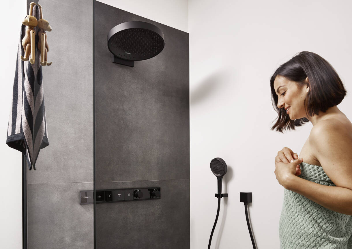 Термостат скрытого монтажа на 4 потребителя Hansgrohe RainSelect хром 15382000