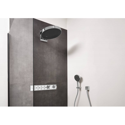 Термостат скрытого монтажа на 4 потребителя Hansgrohe RainSelect матовый белый 15382700