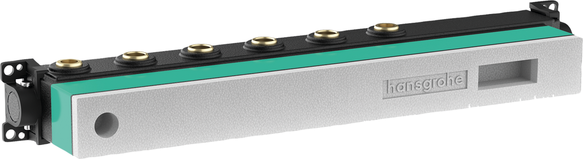 Скрытая часть Hansgrohe RainSelect для 4 потребителей