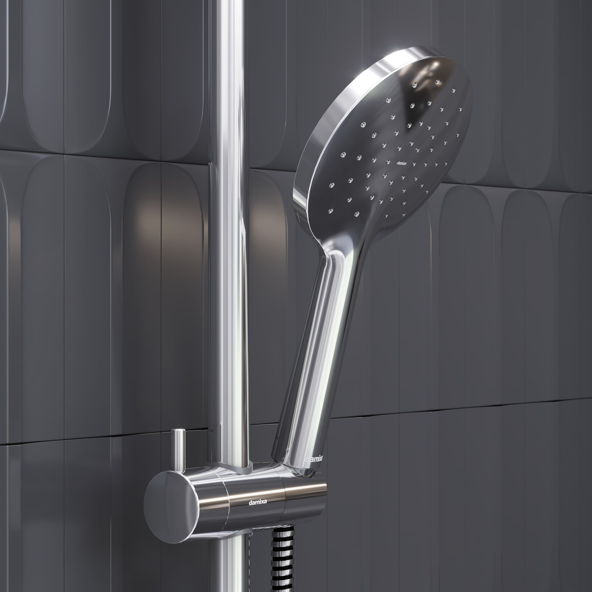 Лейка 1-функциональная хром Damixa Jupiter 977020000