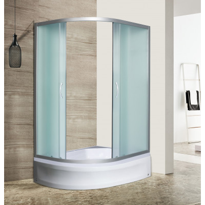 Душевой уголок с поддоном хром 90x70х194см River DON 90/70/24 MT R
