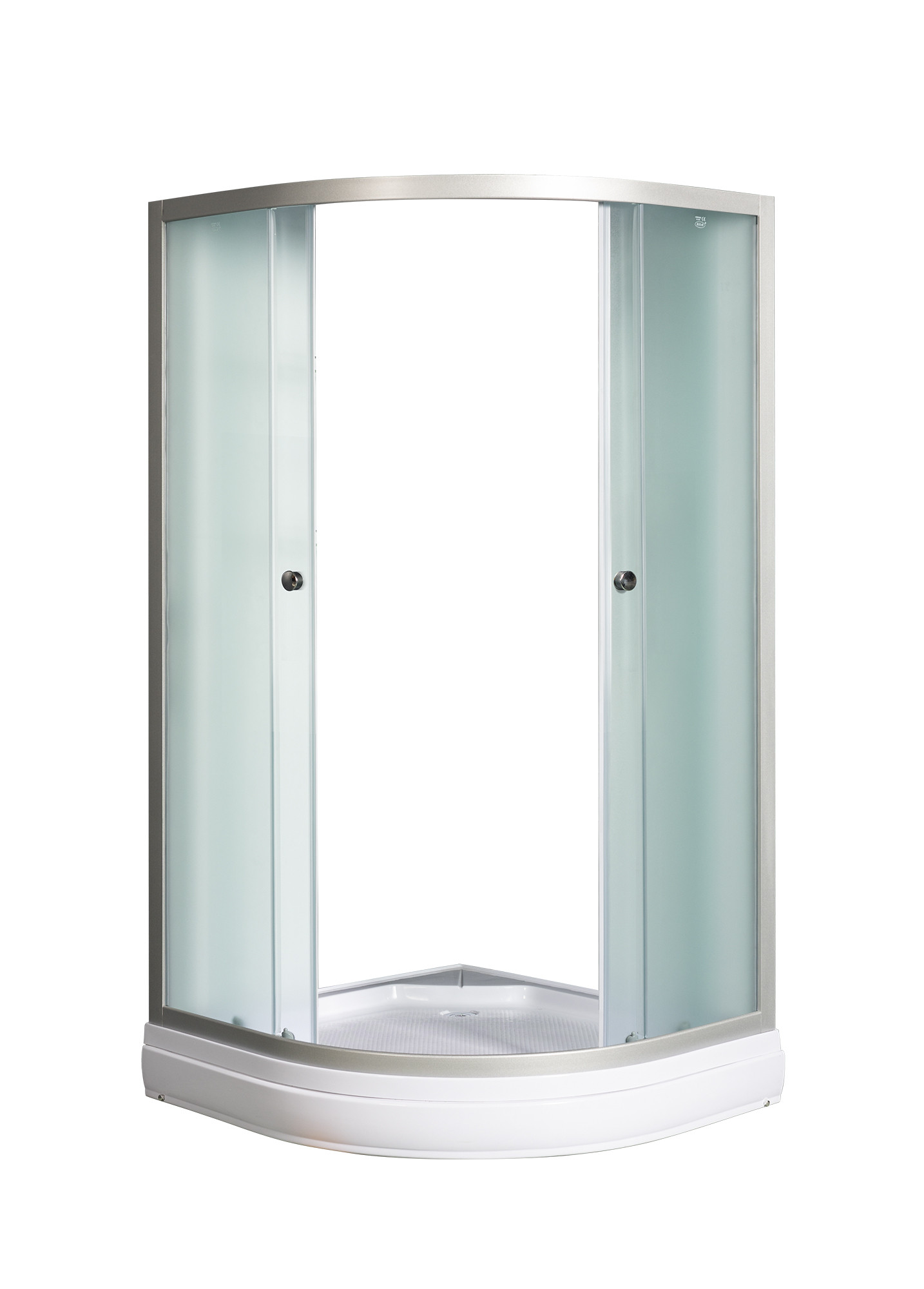 Душевой уголок с поддоном хром 100x100х191см River DON LIGHT 100/15 MT