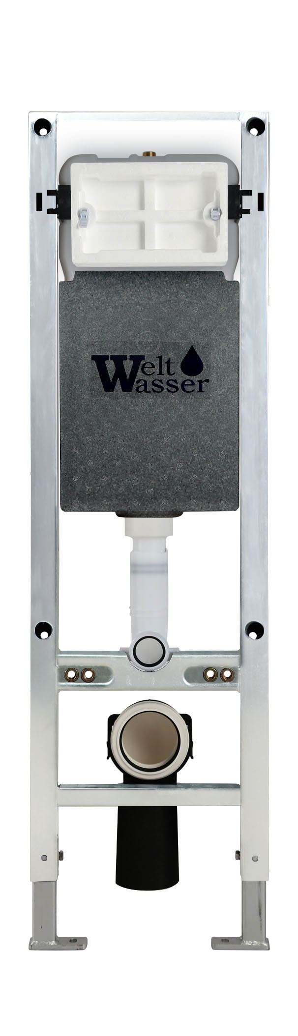 Инсталляция для подвесного унитаза с кнопкой Welt Wasser WW AMBERG 350 ST + CR