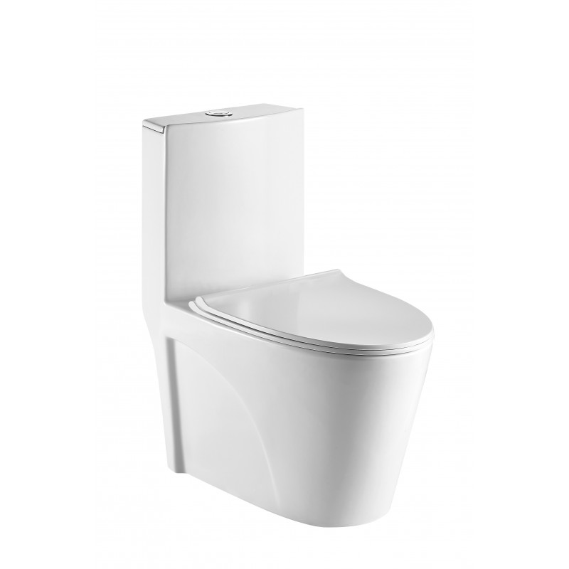 Унитаз-компакт безободковый Welt Wasser WW WELZBACH 001 GL-WT