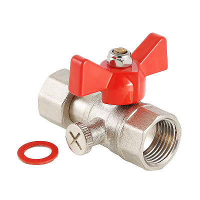 Кран шаровой для подключения манометра Valtec VT.807.N