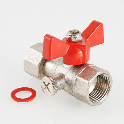 Кран шаровой для подключения манометра Valtec VT.807.N