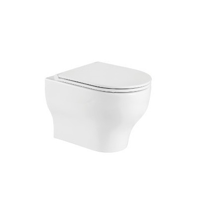 Комплект: Инсталляция, подвесной унитаз и кнопка Welt Wasser AMBERG 350 ST + ERLENBACH 004 GL-WT + AMBERG RD-MT CR