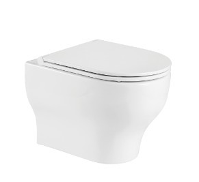 Комплект: Инсталляция, подвесной унитаз и кнопка Welt Wasser AMBERG 497 ST + ERLENBACH 004 GL-WT + AMBERG RD-WT