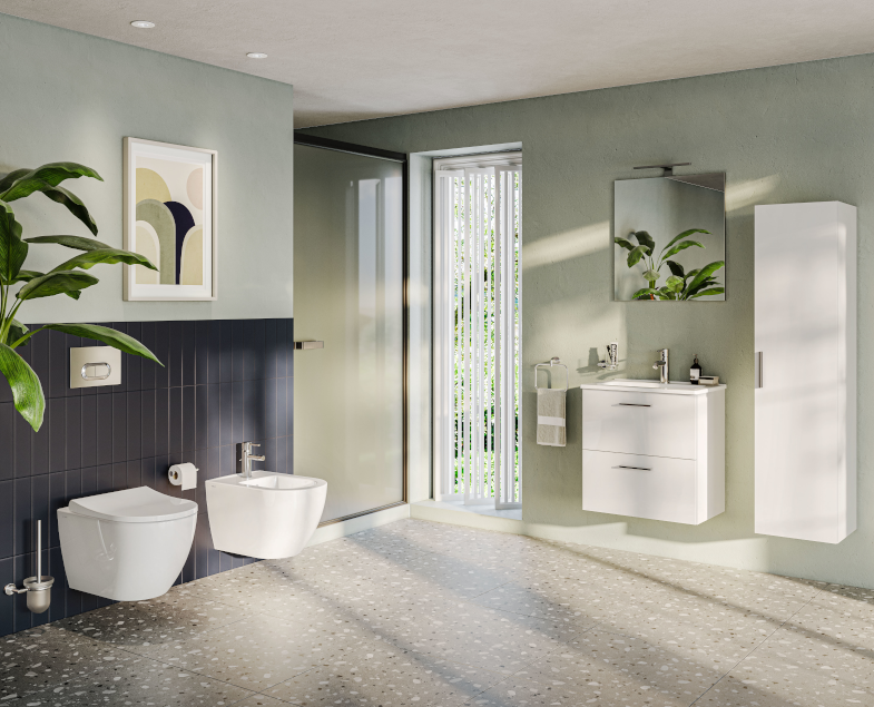Подвесной унитаз Vitra Mia Round SmoothFlush, безободковый, 7510B003-0075