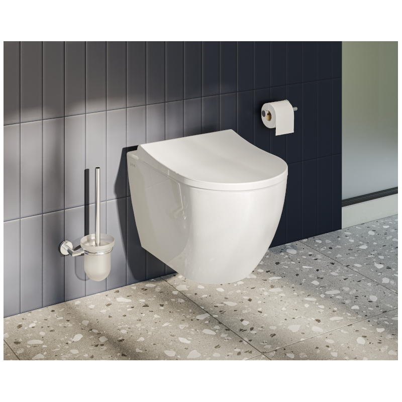 Подвесной унитаз Vitra Mia Round SmoothFlush, безободковый, 7510B003-0075
