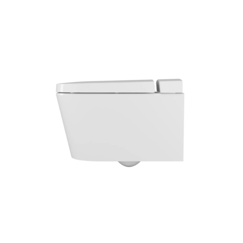 Безободковый подвесной унитаз VitrA Nest c биде, смесителем, с бачком VitrA Fresh, сиденье микролифт, 5176B003-6233