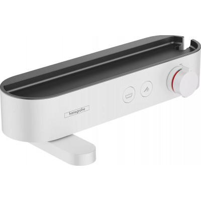 Термостат для ванны Hansgrohe ShowerTablet Select 400 для внешней установки, матовый белый, 24340700