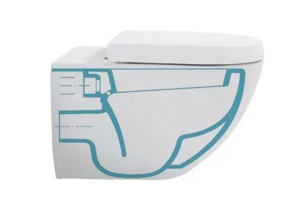 Унитаз подвесной Villeroy&Boch Subway 2.0, с открытым смывным краем, с ViFresh, Альпийский белый, AntiBac Ceramic Plus, 5614A1T2
