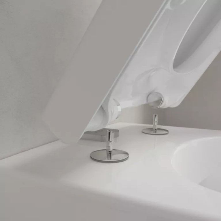 Унитаз подвесной Villeroy&Boch Subway 2.0, с открытым смывным краем, с ViFresh, Альпийский белый, Ceramic Plus, 5614A1R1